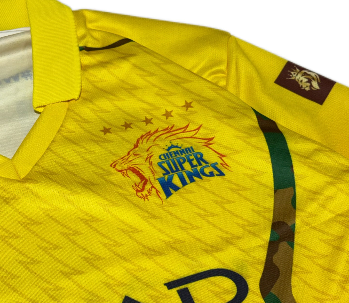 MS Dhoni CSK 2026 Collared Jersey | top Sublimation | M & L