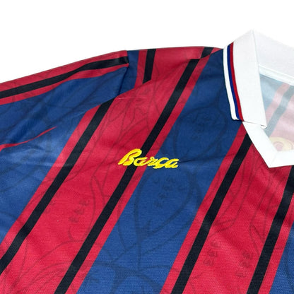 Lionel Messi Barcelona 125 Years Anniversary Jersey | top Embroidered Collared Kit