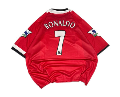 Cristiano Ronaldo Manchester United 2004–06 Retro Kit | top Embroidered | 5 Sleeve