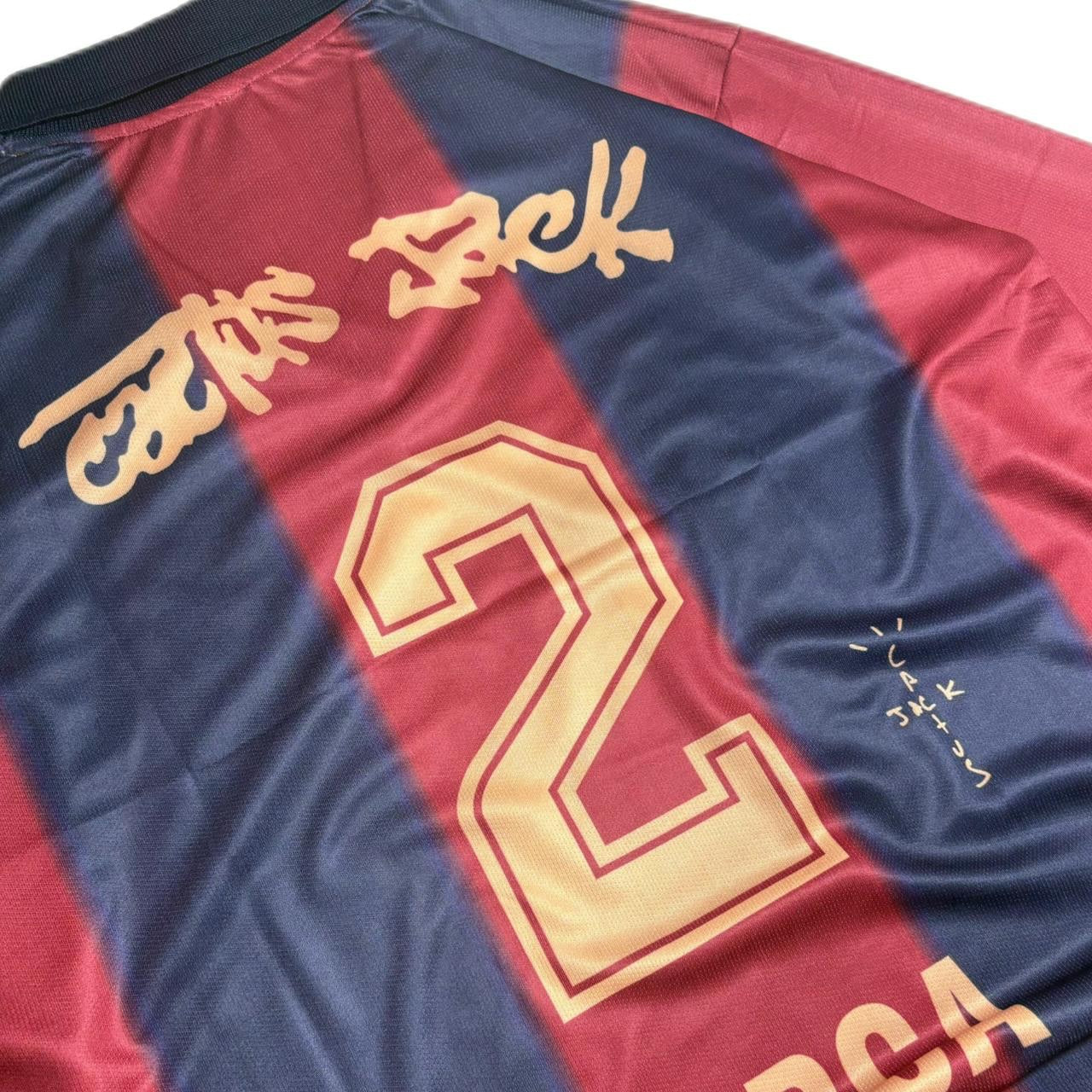 Barcelona Cactus Jack Edition Collared Jersey | 5 Sleeve | Top Sublimation