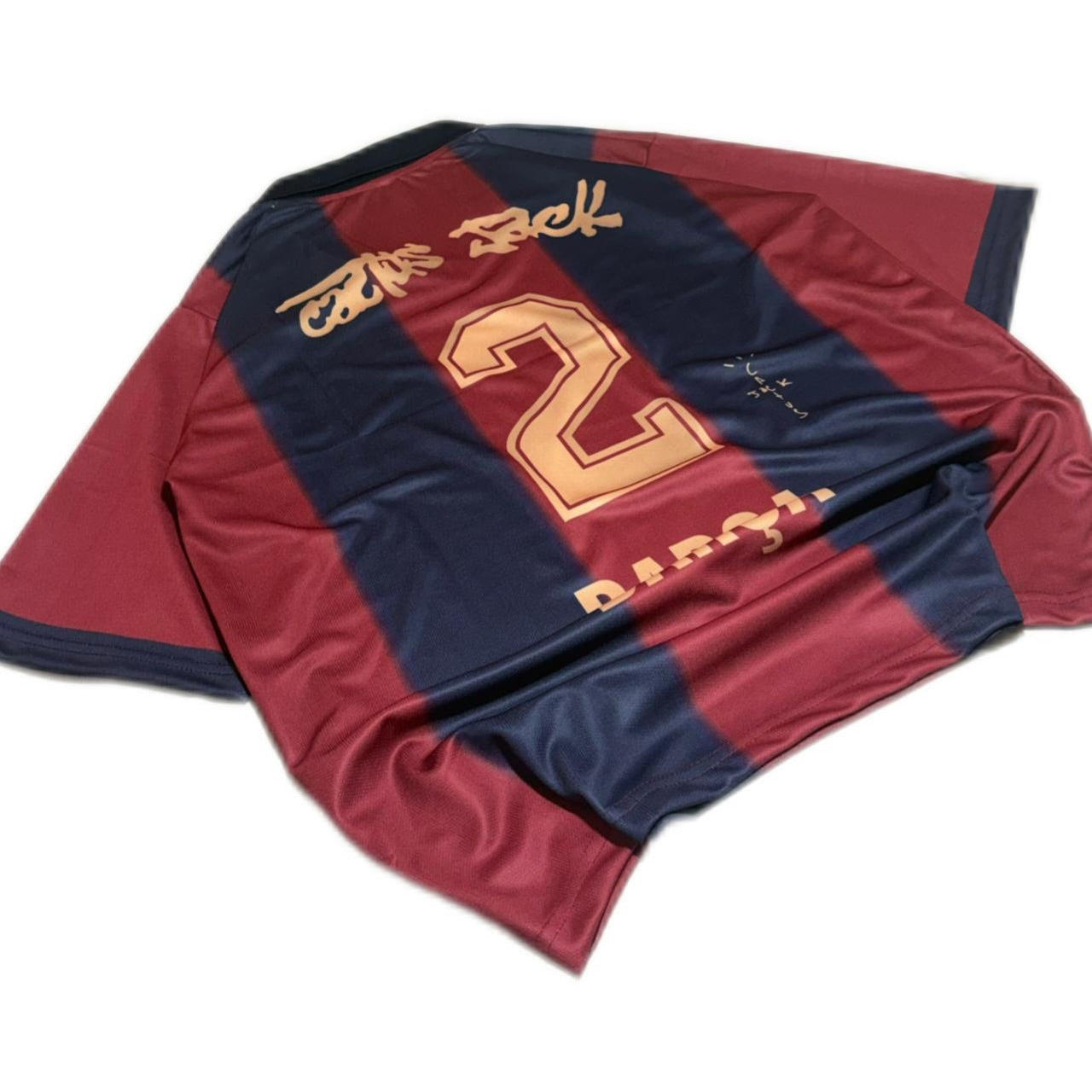 Barcelona Cactus Jack Edition Collared Jersey | 5 Sleeve | Top Sublimation