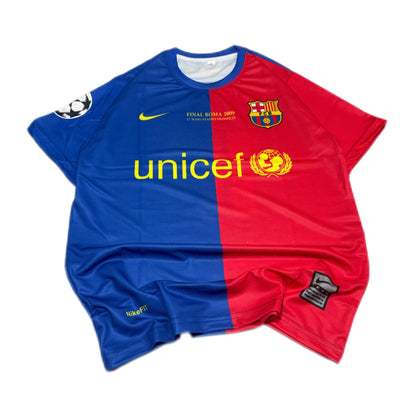 Lionel Messi Barcelona 2008–09 Retro Jersey | Premium Sublimation | Top Quality