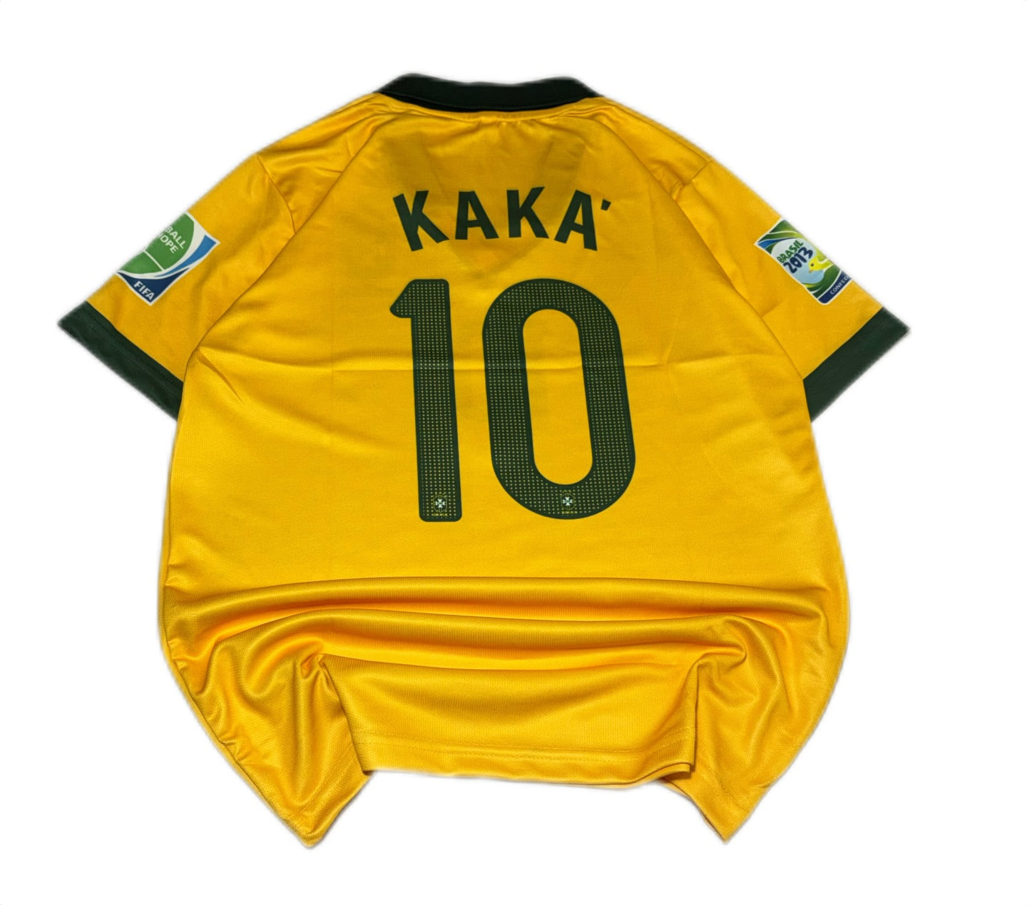 Kaká brazil 2010 Collared Jersey | Top Quality Finish