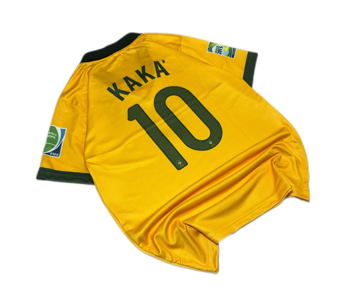 Kaká brazil 2010 Collared Jersey | Top Quality Finish