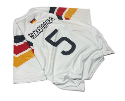 Franz Beckenbauer Germany 1996 Retro Kit | 5 Sleeve Jersey | top quality Sublimation